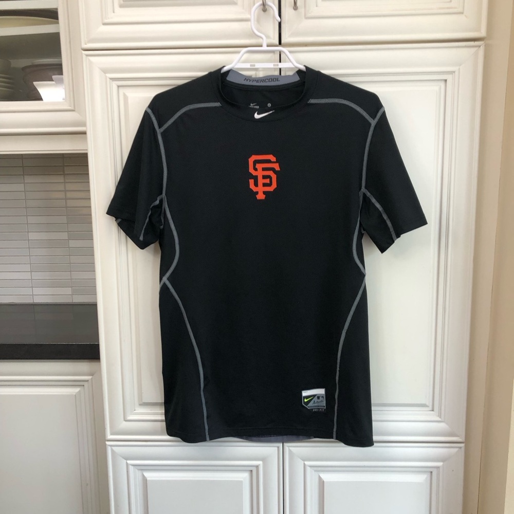 Nike Pro Combat San Francisco Giants Dri-fit fitted men’s athletic shirt